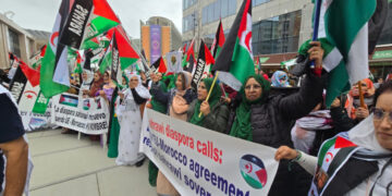Sahrawi Communities in Europe Protest Before the European Commission Against Illegal Exploitation of Western Sahara’s Resources