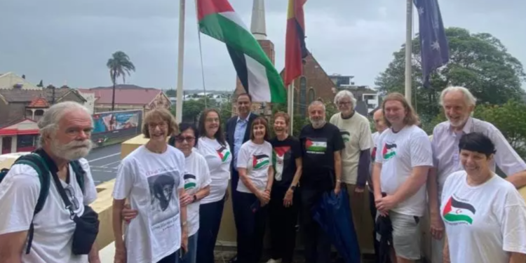 Sahrawi Flag Raised in Sydney Marks 50 Years of Statehood Sahrawi Flag Raised in Sydney Marks 50 Years of Statehood