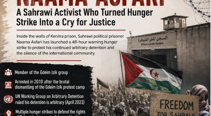 Naama Asfari.. When a Hunger Strike Becomes a Cry Against Silence