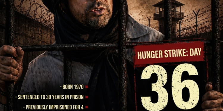 Naâma Asfari on the 36th Day of Hunger Strike: The Life of a Sahrawi Human Rights Defender at Serious Risk