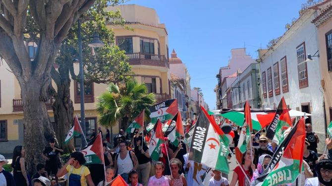 In Tenerife, a Major Solidarity March Reaffirms Support for the Sahrawi People and Their Right to Freedom and Self-Determination In Tenerife, a Major Solidarity March Reaffirms Support for the Sahrawi People and Their Right to Freedom and Self-Determination